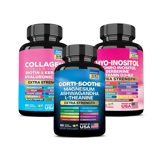 Corti-Soothe, Myo-Inositol, Collagen & Extra Strength Ingredients