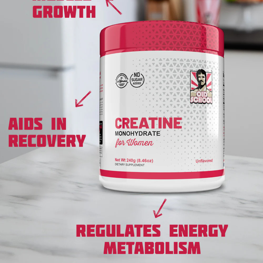 Creatine Monohydrate for Women with Collagen and BCAA's