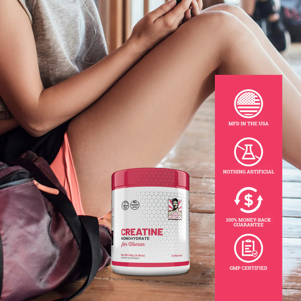 Creatine Monohydrate for Women with Collagen and BCAA's