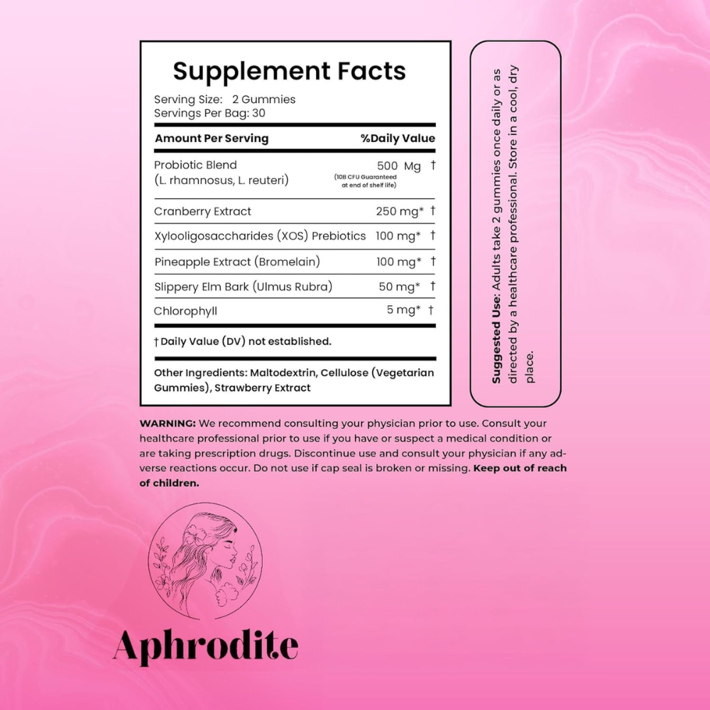 Aphrodite Women’s Probiotic Gummies