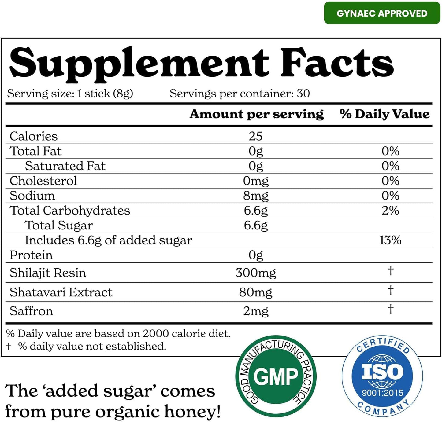 Shilajit Women Multi-Mineral Honey Sticks