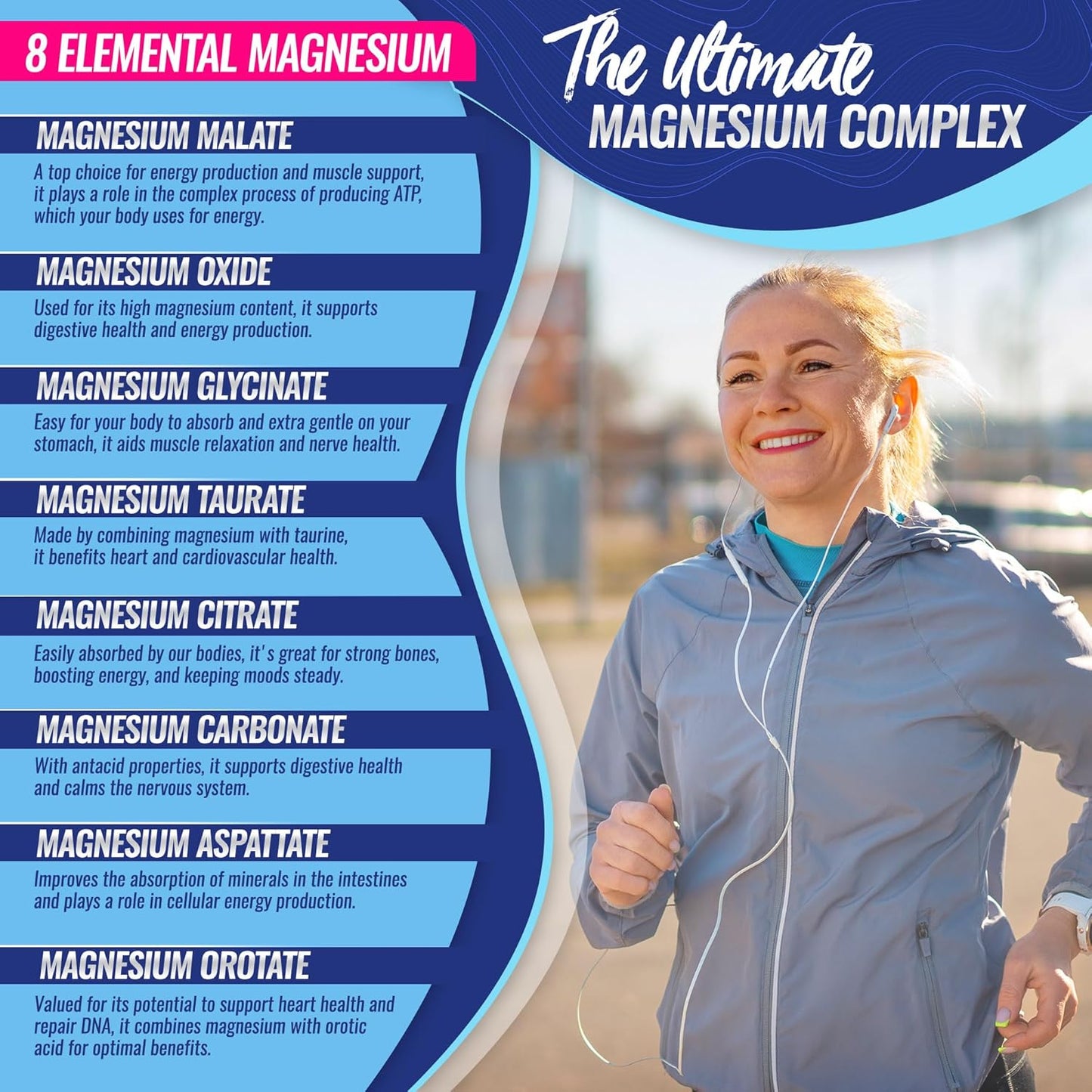 Magnesium Complex 8 Essential Magnesium Supplement Fitness Edible
