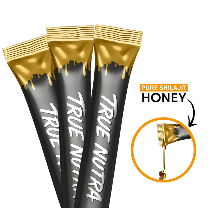 True Nutra Pure Himalayan Shilajit Honey Sticks