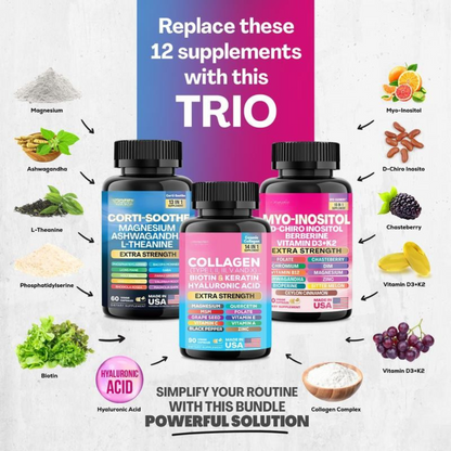 Corti-Soothe, Myo-Inositol, Collagen & Extra Strength Ingredients