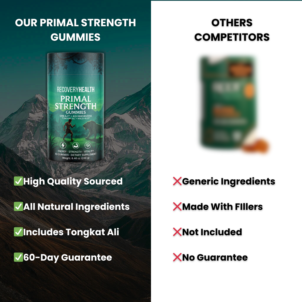 Primal Strength Gummies by Recovery Health