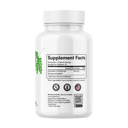 Moringa Powder Capsules