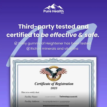 Heightener Height Growth Sleep Gummies