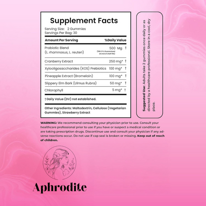 Aphrodite Women’s Probiotic Gummies