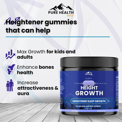 Heightener Height Growth Sleep Gummies