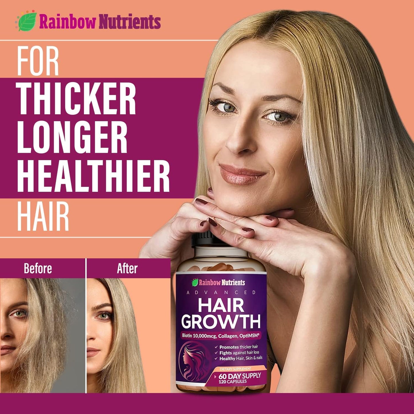 24-in-1 Advanced Hair Growth Vitamins
