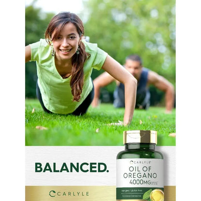 Carlyle Oregano Oil 4000mg Supplement