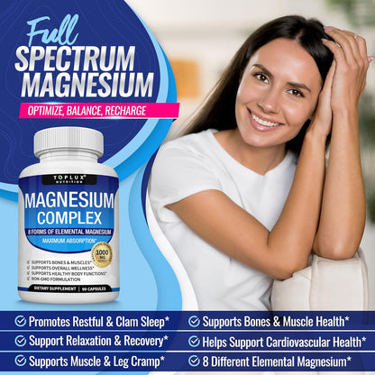 Toplux Magnesium Complex Buy 1 Get 1 Free