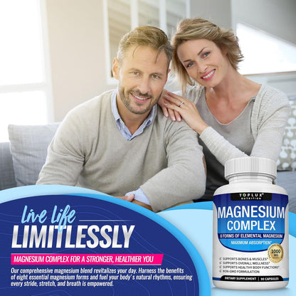 Toplux Magnesium Complex Buy 1 Get 1 Free