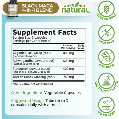 Why Not Natural 4-in-1 Supplement