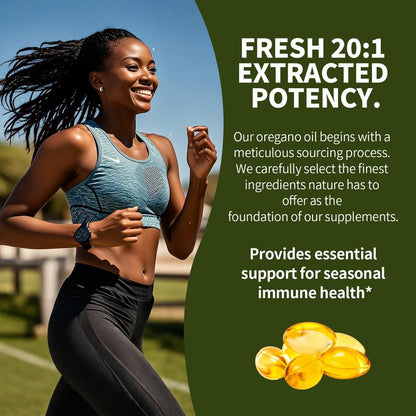 HiPlus Nutrition Oregano Oil with Black Seed Oil