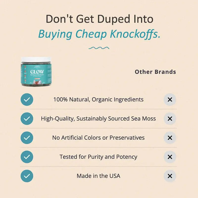 Sea Moss & Pearl Powder Glow Gummies