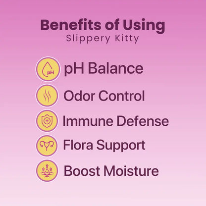Slippery Kitty Feminine Probiotic + Moisture Gummies