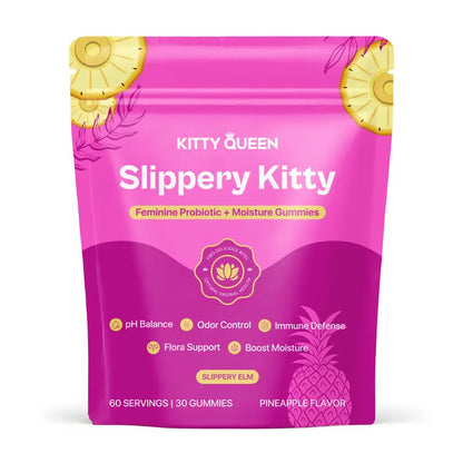 Slippery Kitty Feminine Probiotic + Moisture Gummies
